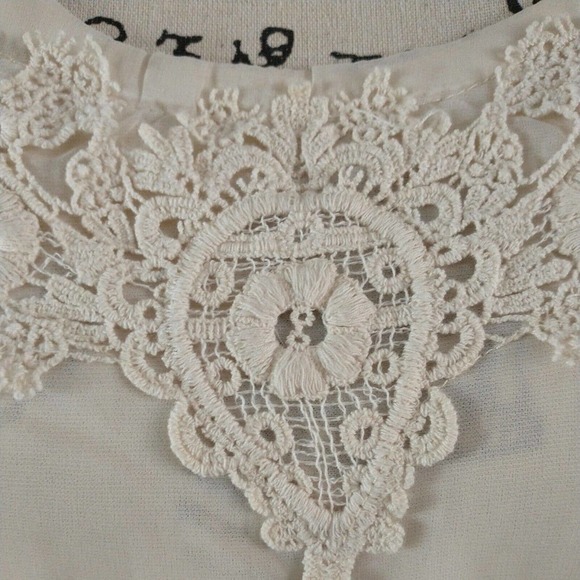 Pretty Angel Women's Large silk Wedding Dress Sheer Sleeveless Lined New Ivory - Picture 4 of 13